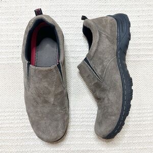 LL BEAN men’s suede leather comfort moc shoes 11